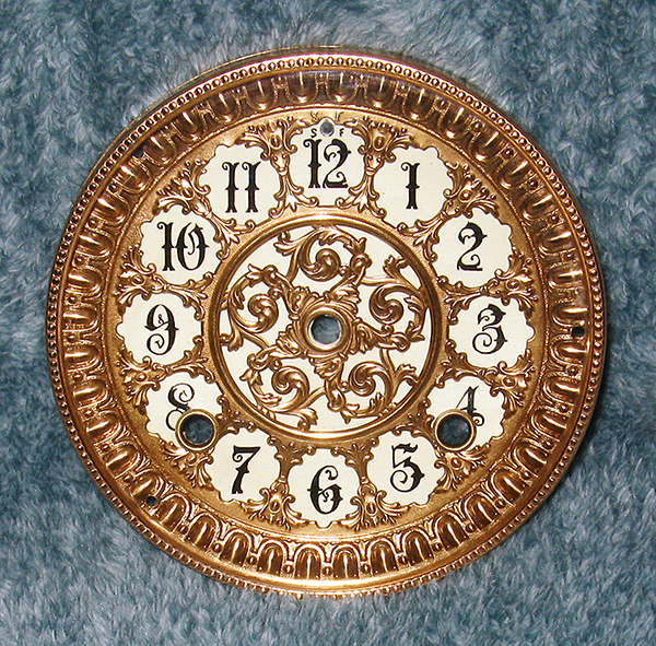 Clock Dial Front Restored